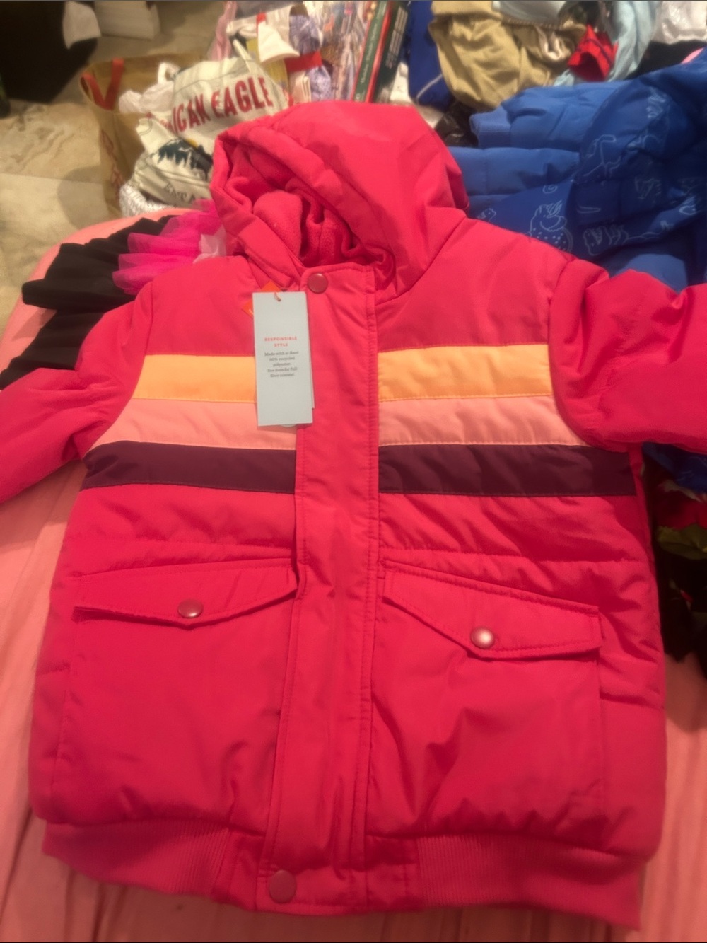 NWT Sz 5t pink jacket by cat & hack
